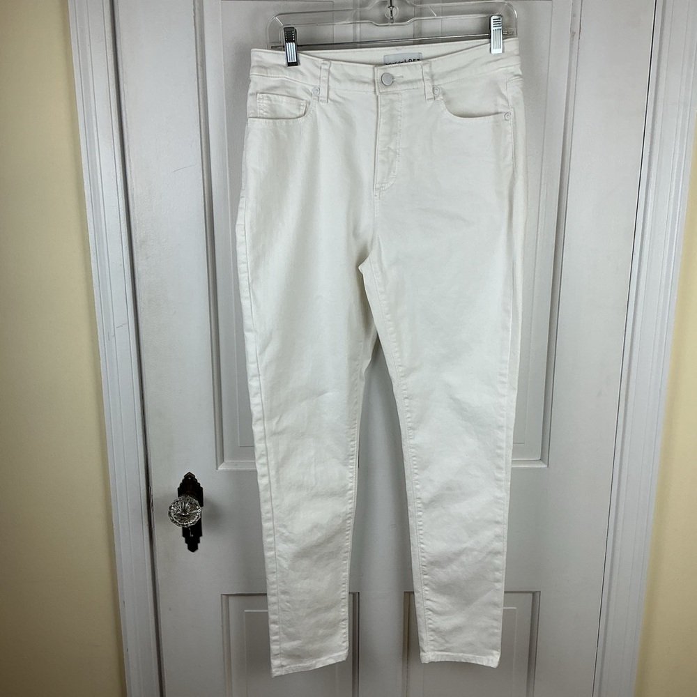 LOFT The Skinny Jeans White NWOT